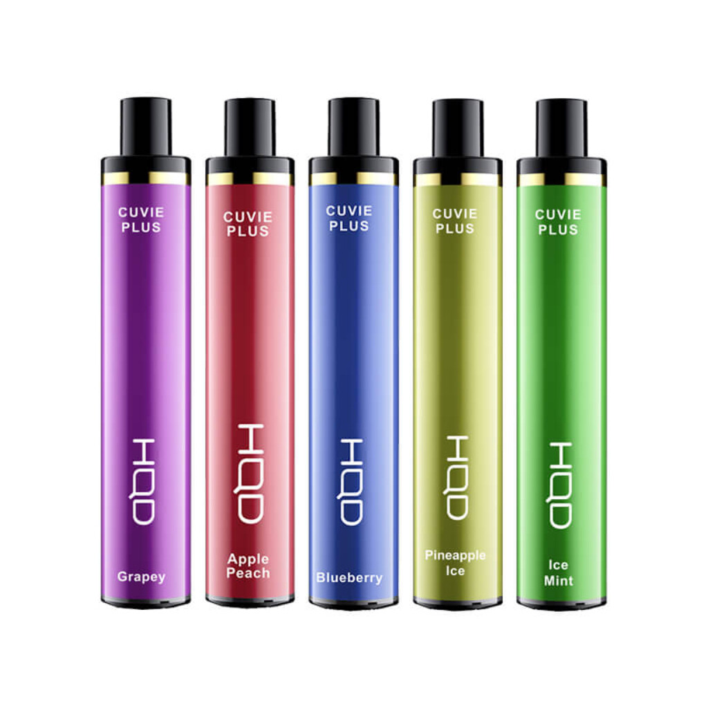 HQD Cuvie Plus product range