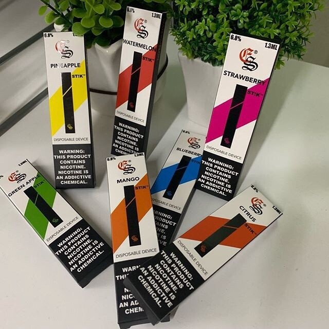 EonSmoke Stik disposable vape product range