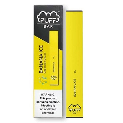 Puff Bar Banana Ice disposable vape