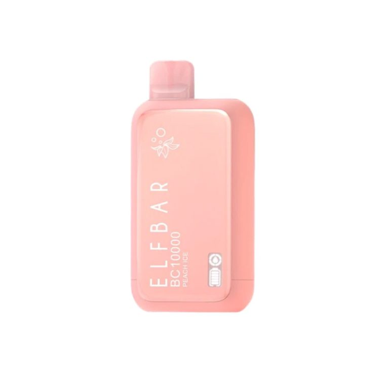 Product Review Elf Bar BC10000 Disposable Vape 50mg Peach Ice