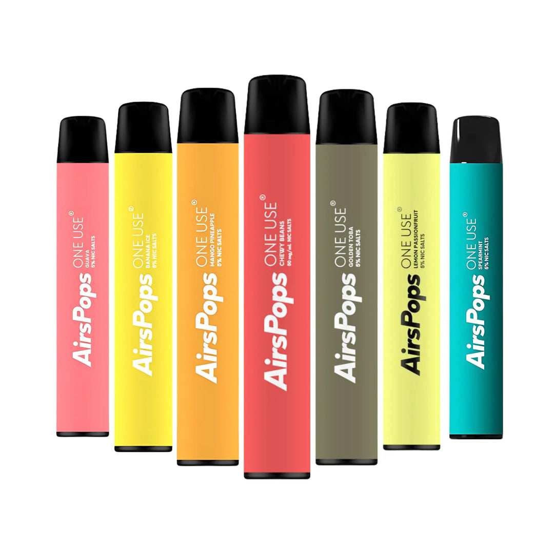 Product Review Airpops Disposable Vape 50mg Lemon Passionfruit