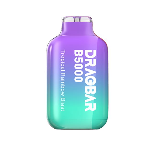 Zovoo Dragbar B5000 Disposable Vape 50mg Tropical Rainbow Blast