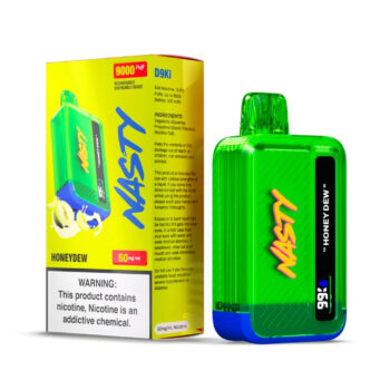 Nasty Bar 9000 puff Disposable Vape - Honeydew - 5% - JJ Cale