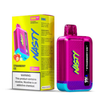 Nasty Bar 9000 puff Disposable Vape - Strawberry Ice - 5% - JJ Cale