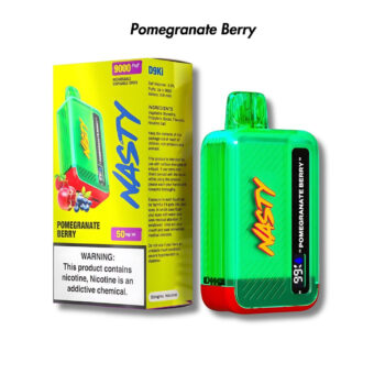 Pomegranate Berry Nasty Bar 9000 Disposable Vape | Buy Online