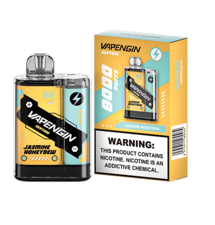 Vapengin Neptune 8000 Disposable Vape 50mg Jasmine Honeydew