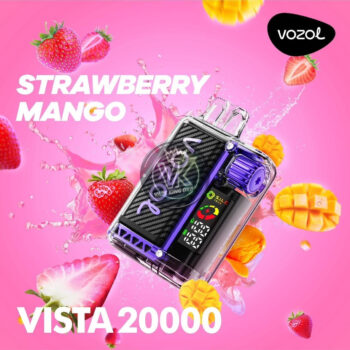 Vozol Vista 20000 puffs 50mg Disposable vape – Vape king dxb