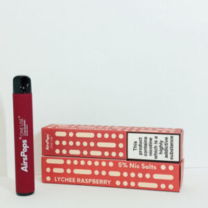 Airscream Disposable Vape- Lychee Rasberry