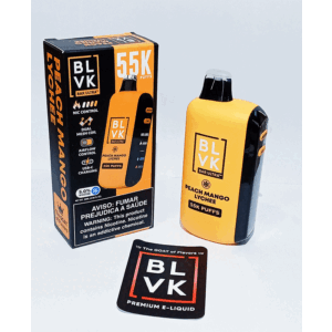 Blvk Bar Ultra Rechargeable Disposable-55k Puffs Peach Mango Lychee
