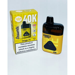 Dinner Lady Rechargeable Disposable- 40K Puffs Banoffee Pie