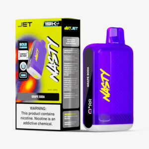 Nasty Jet 15k – Grape Soda 5%