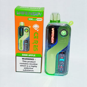 VAPENGIN CERES 30K PUFF – 50MG – SOUR APPLE