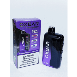 Oxbar Tri-Fusion 50000 Puff Disposable 5% – Cranberry Grape
