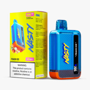 Nasty 9000 puff – Peach Ice 5%