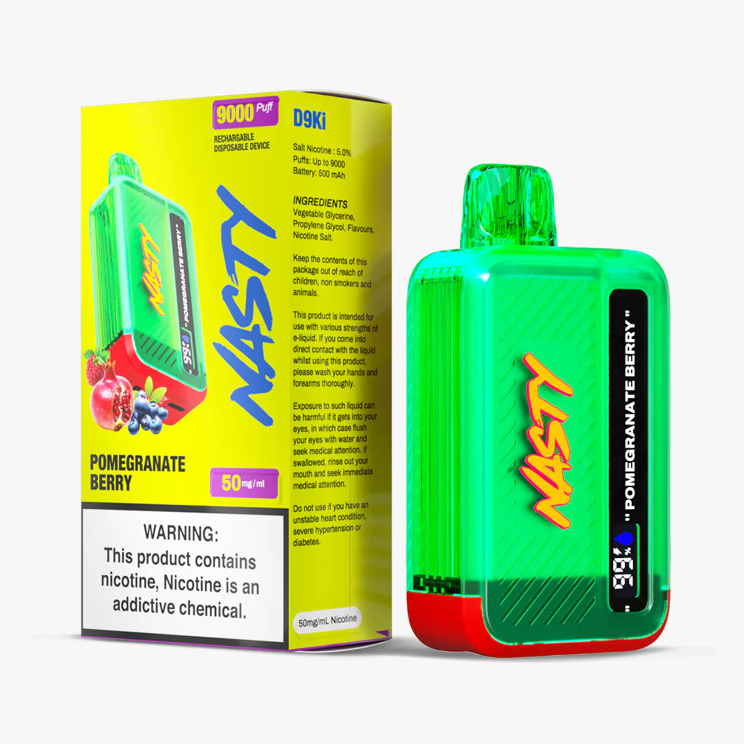 Nasty 9000 puff – Pomegranate Berry 5%