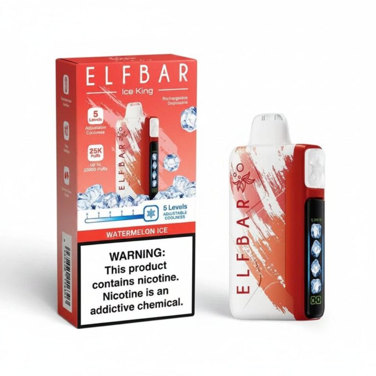 ELFBAR Ice King 25K Disposable Vape | 50mg – Watermelon Ice