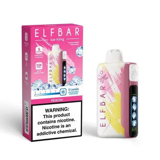 ELFBAR Ice King 25K Disposable Vape | 50mg – Peach+