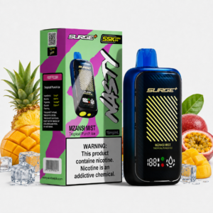 Nasty Surge+ 55K Disposable Vape | 50mg – Mzansi Mist – Tropical Punch Ice