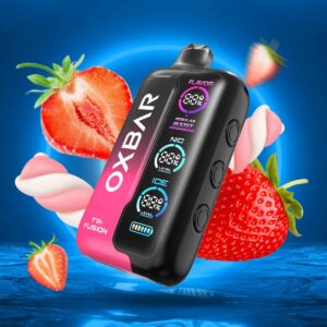 Oxbar TriFusion 50000 Disposable Pod Device – Strawberry Marshmallow