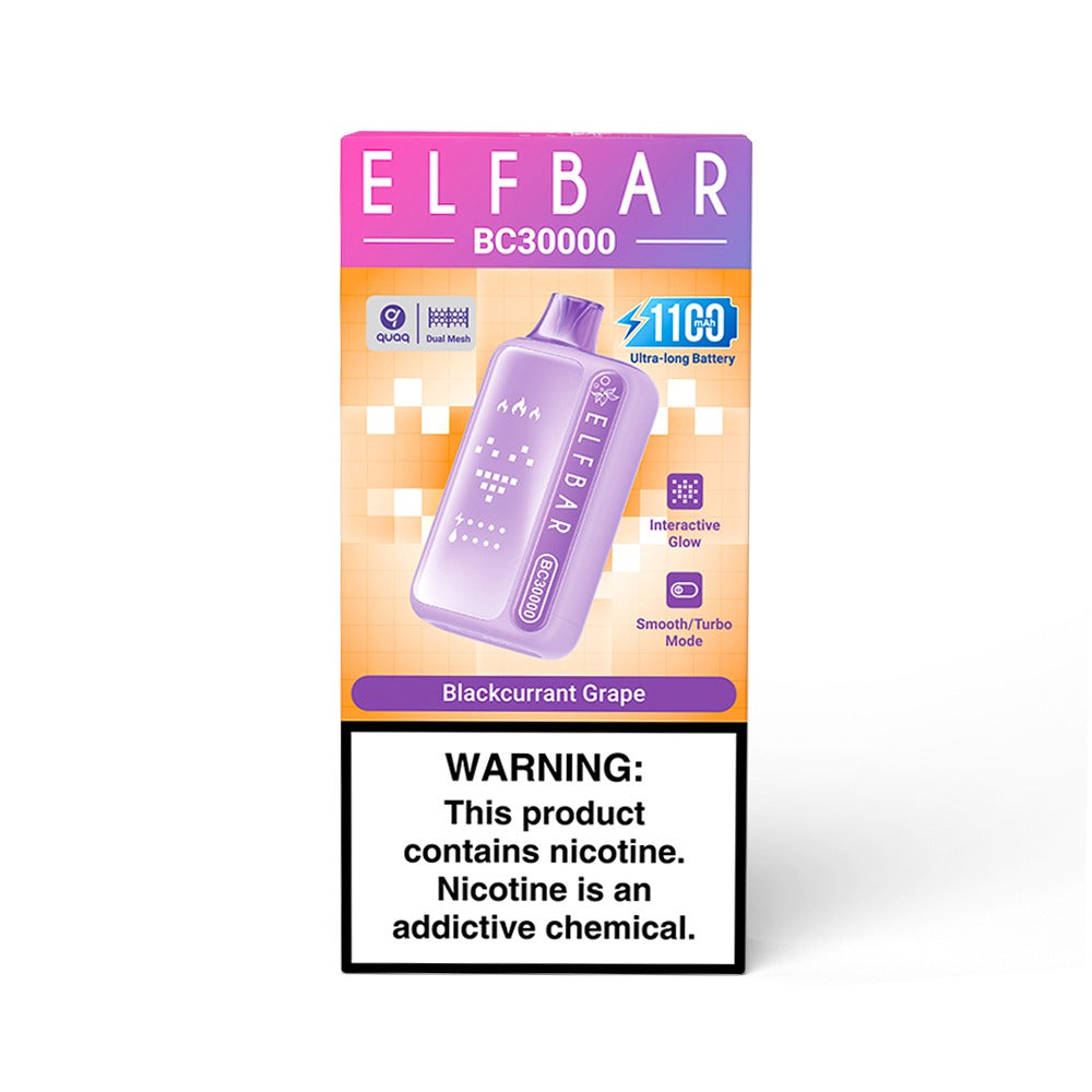 Elf Bar BC30000 – Blackcurrant Grape 5%