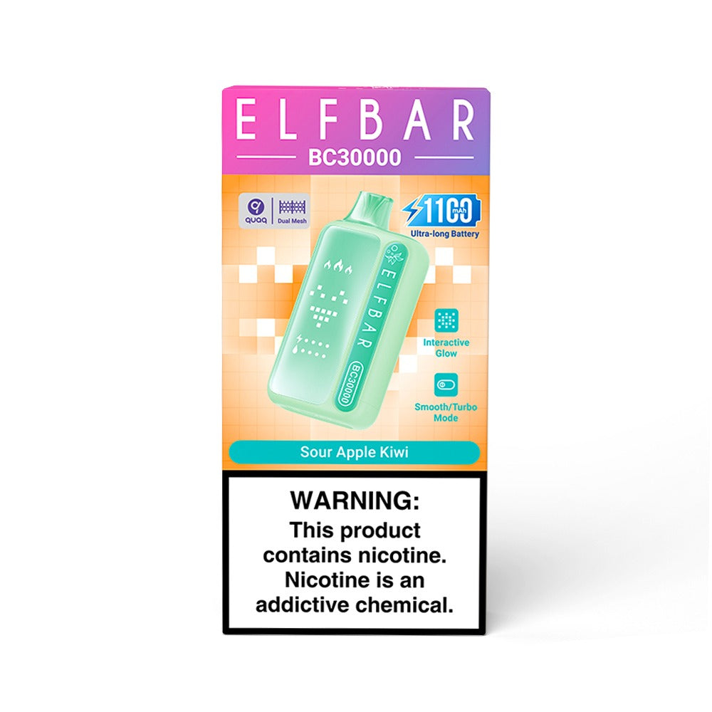 Elf Bar BC30000 – Sour Apple Kiwi 5%