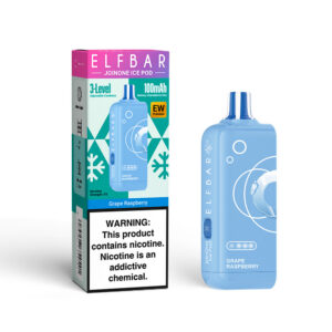 Elf Bar EW 16000 Premium Grape Raspberry Pod Only – 5%