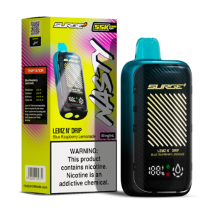 Nasty Surge 55k – Blue Raspberry Lemonade (Lemz N Drip) 5%