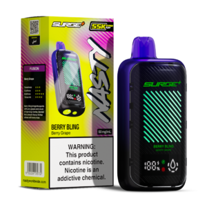 Nasty Surge 55k – Berry Grape (Berry Bling) 5%