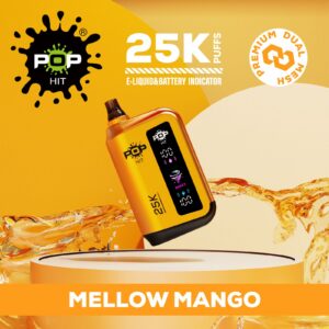 Pop Hit 25000 Puff 5% – Mellow Mango