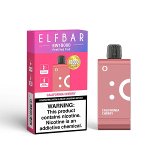 Elf Bar EW18000 Replacement Flavour Pod – California Cherry