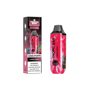 Tropic Bar Ultra 12K Disposable Vape | 20mg & 50mg – Cherry Berry