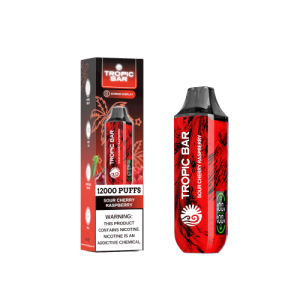 Tropic Bar Ultra 12K Disposable Vape | 20mg & 50mg – Sour Cherry
