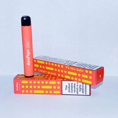 Product Review Airpops Disposable Vape 50mg Chewy Beans