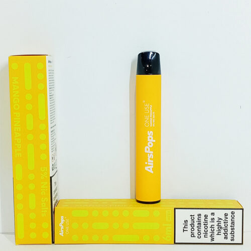 Product Review Airpops Disposable Vape 50mg Mango Pineapple