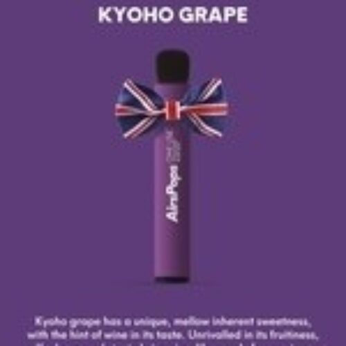 Product Review Airpops Disposable Vape 50mg Kyoho Grape