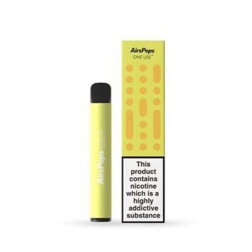 Product Review Airpops Disposable Vape 50mg Lemon Passionfruit