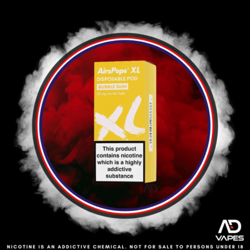 Product Review Airpops Disposable Vape 50mg Bubble Gum