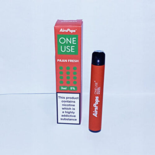 Product Review Airpops Disposable Vape 50mg Paan Fresh