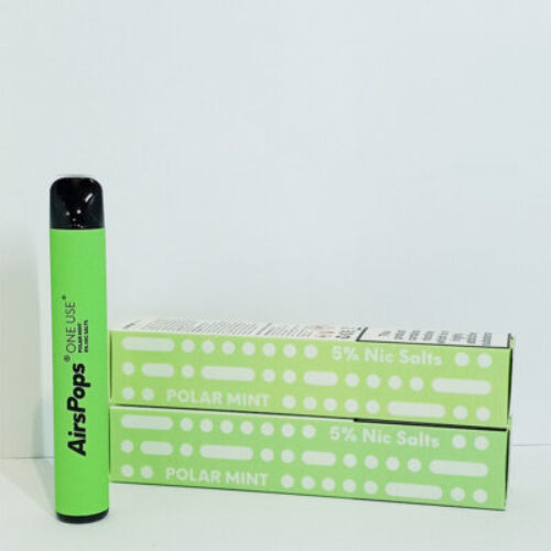 Product Review Airpops Disposable Vape 50mg Polar Mint