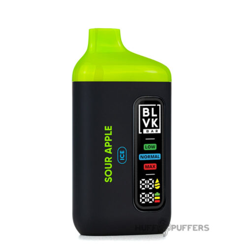 Product Review BLVK 20000 Disposable Vape 50mg Sour Apple