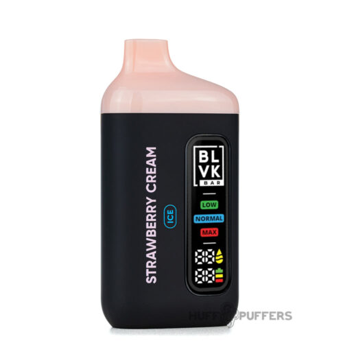 Product Review BLVK 20000 Disposable Vape 50mg Strawberry Cream