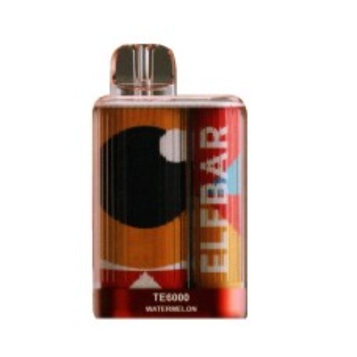 Product Review Elf Bar TE6000 Disposable Vape 50mg Watermelon