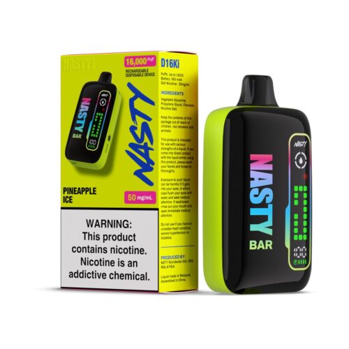 Product Review Nasty Bar 16000 Pineapple Ice Disposable Vape