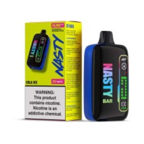 Product Review Nasty Bar 16000 Cola Ice Disposable Vape