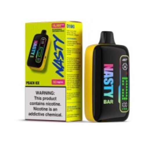 Product Review Nasty Bar 16000 Peach Ice Disposable Vape