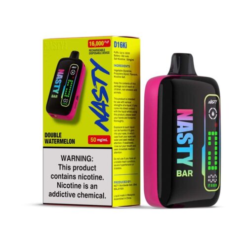 Product Review Nasty Bar 16000 Double Watermelon Disposable Vape