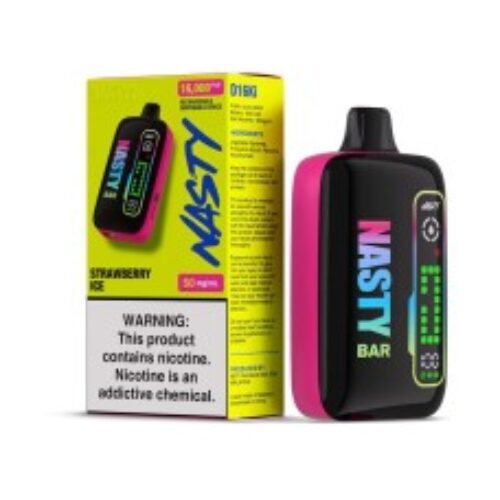 Product Review Nasty Bar 16000 Strawberry Ice Disposable Vape