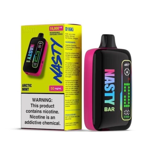 Product Review Nasty Bar 16000 Arctic Mint Disposable Vape