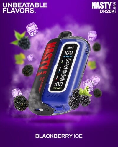 Product Review Nasty Bar 20000 Blackberry Ice Disposable Vape
