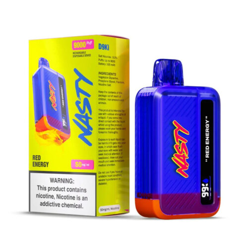 Product Review Nasty Bar 9000 Red Energy Disposable Vape